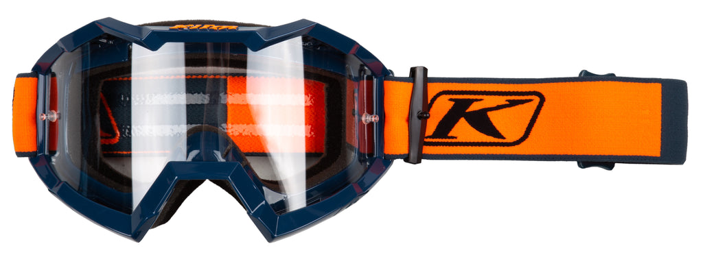 Klim Viper Off-Road Goggle (Strike Orange Clear Lens)