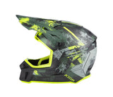 F3 Klim Carbon Helmet ECE - Unruly Kombu Green - Hi-Vis