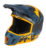F3 Carbon Helmet ECE DNA Sunrise-Petrol