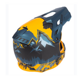 F3 Carbon Helmet ECE DNA Sunrise-Petrol