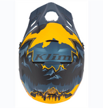 F3 Carbon Helmet ECE DNA Sunrise-Petrol