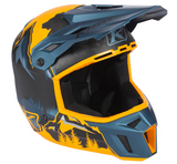 F3 Carbon Helmet ECE DNA Sunrise-Petrol