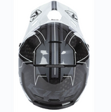 F3 Carbon Helmet ECE Velocity Back-White
