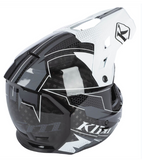 F3 Carbon Helmet ECE Velocity Back-White
