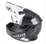 F3 Carbon Helmet ECE Velocity Back-White